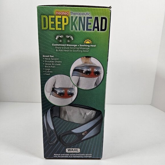 Wahl Deep Knead Heated Massage Therapy Wrap Back Shoulder Pain Relief Model 4270 - Picture 5 of 7